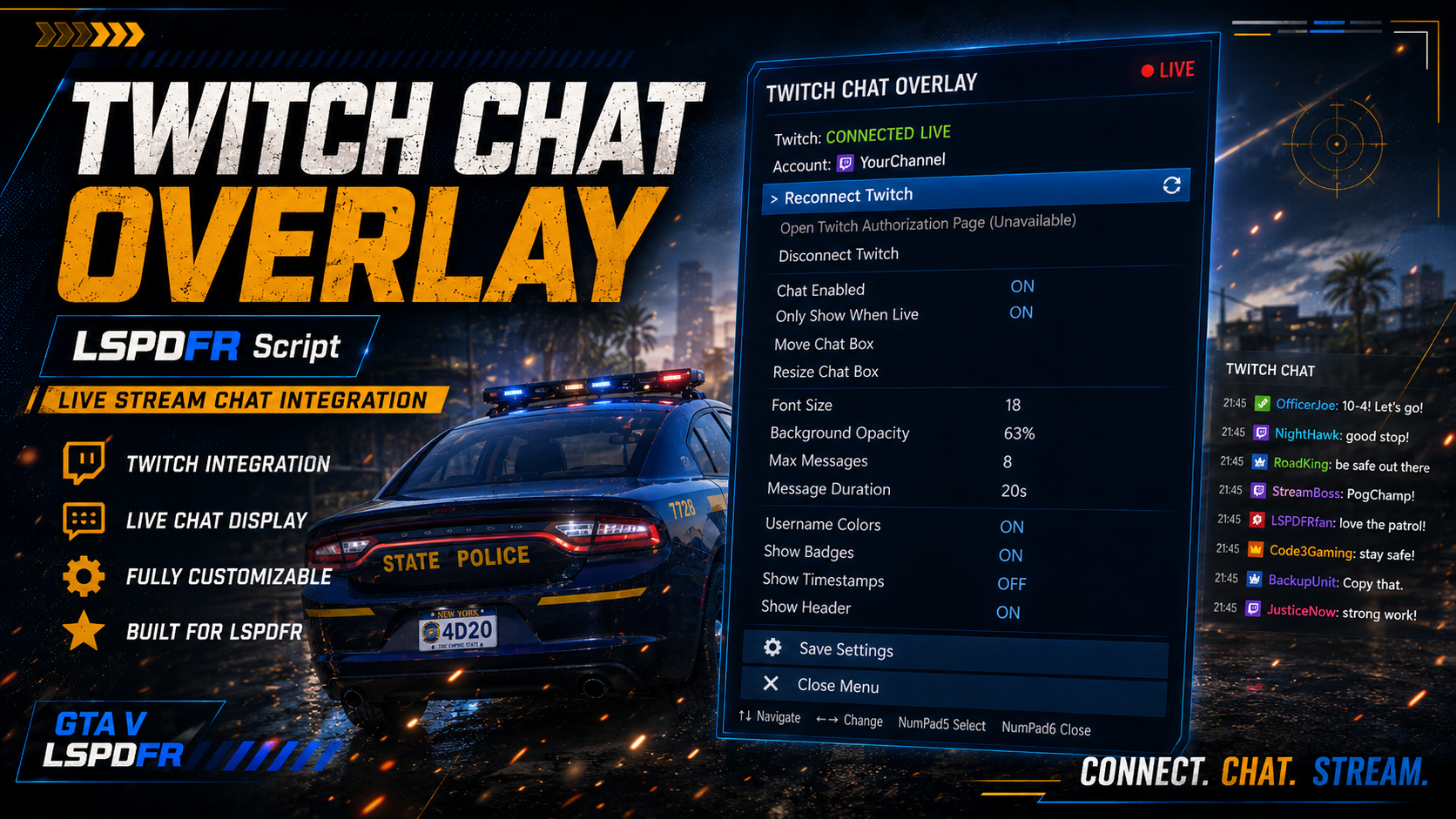 Twitch Chat Overlay